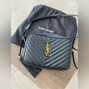 Yves Saint Laurent Lou Matelasse Leather Camera Crossbody Bag